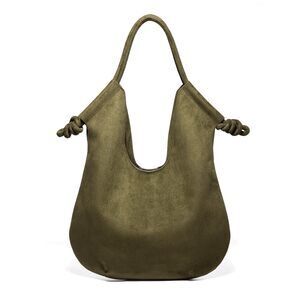 5600 Large Suede Hobo Bags Trendy Shoulder Bag Tote Satchel for Work Travel